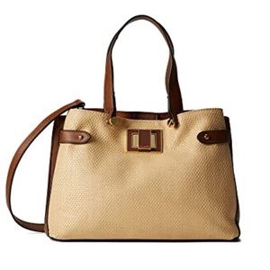 Steve Madden Cognac/Multi BCari Seasonal Satchel Women Handbags
